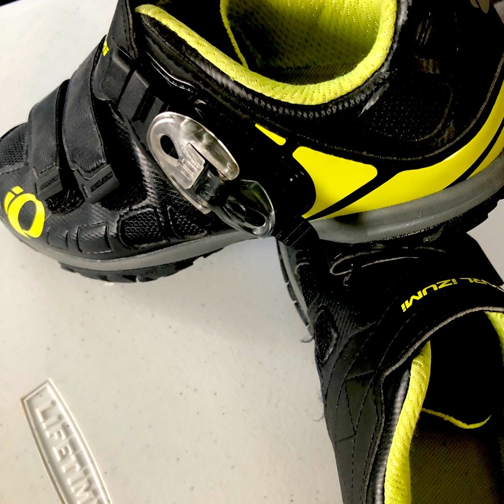 Pearl Izumi Spin, cycling women’s shoes blk/yellow